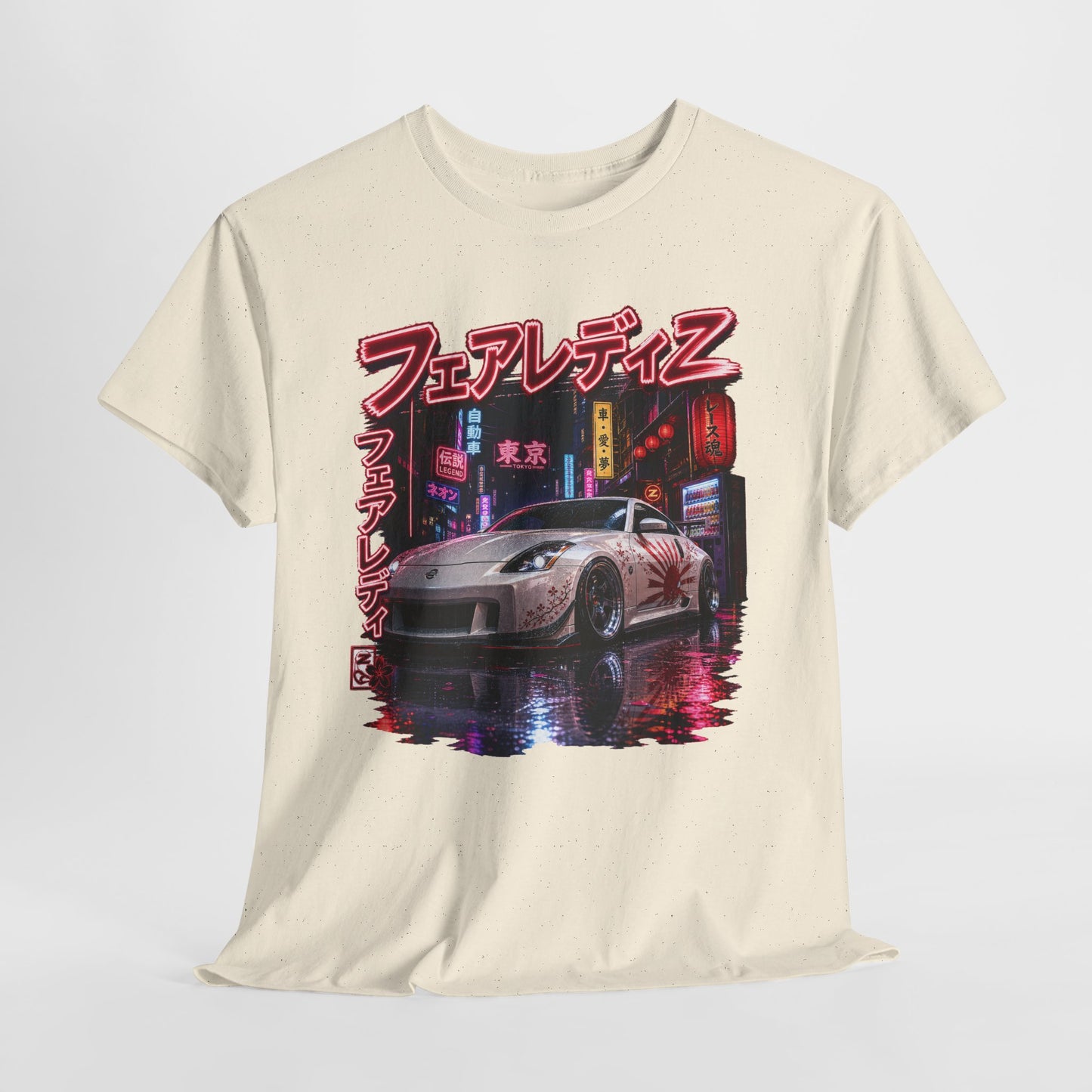 Nissan 350Z po zmroku