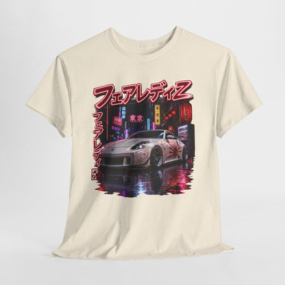 Nissan 350Z po zmroku