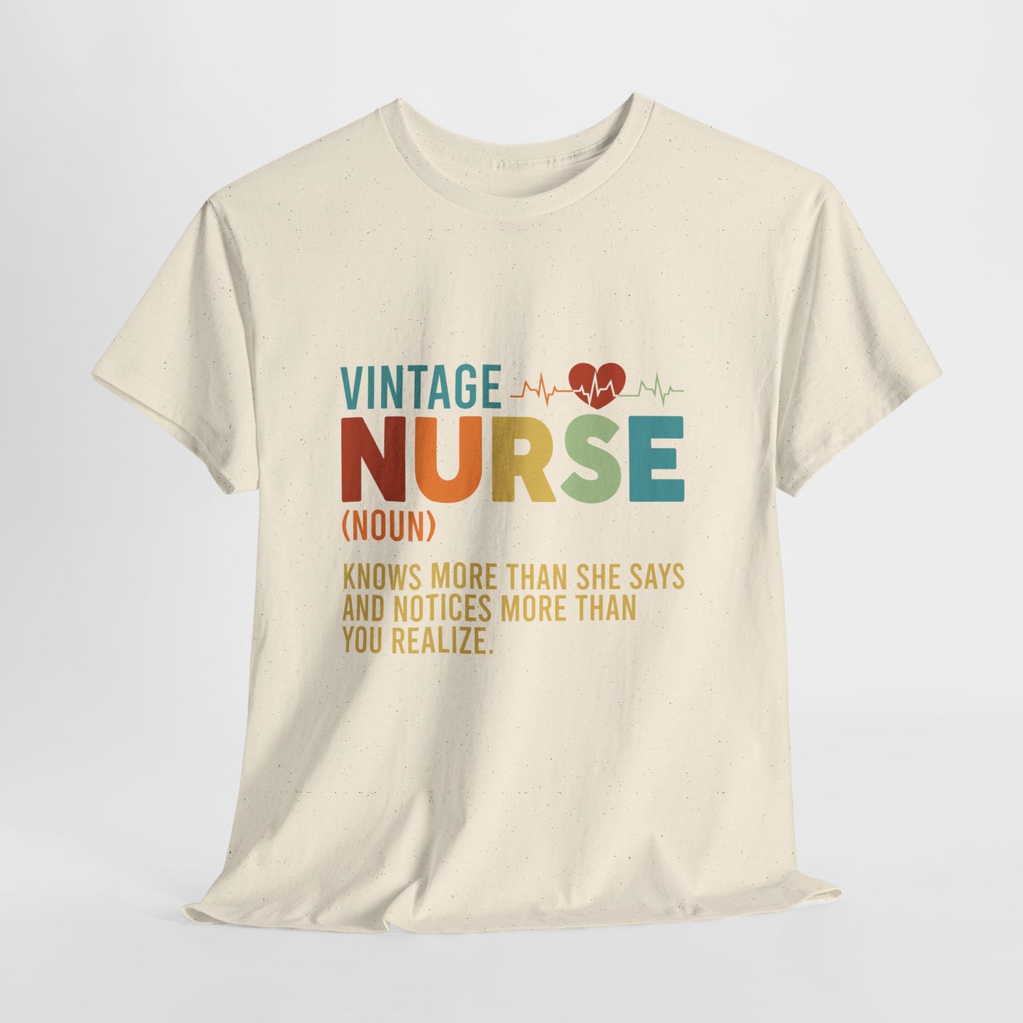 Vintage Nurse (rzeczownik) - medyczny klimat z sercem