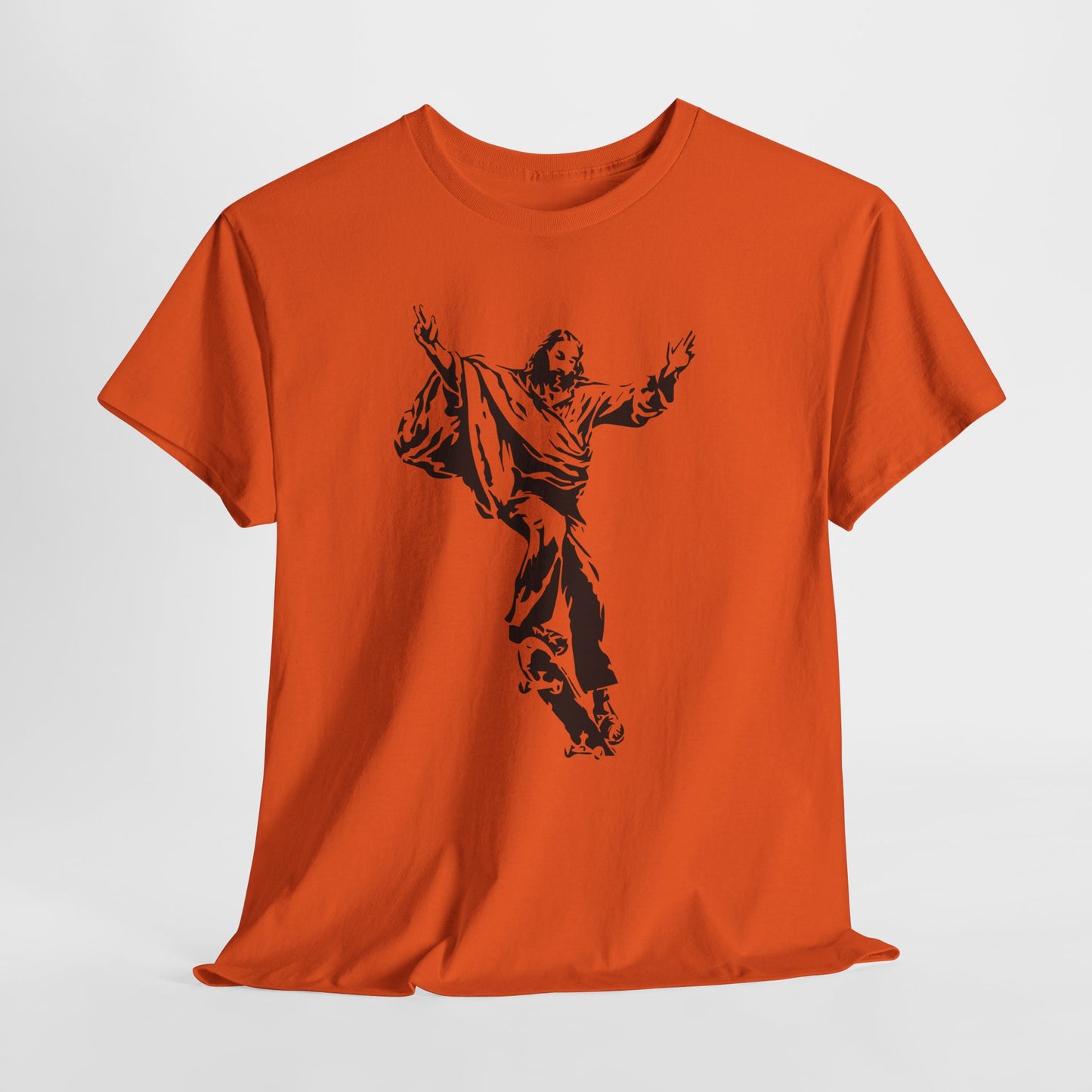 Jezus na deskorolce - streetwearowy nadruk