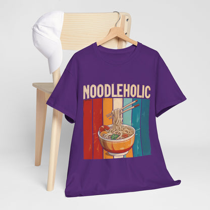 NOODLEHOLIC - koszulka z miską makaronu dla miłośników Ramen