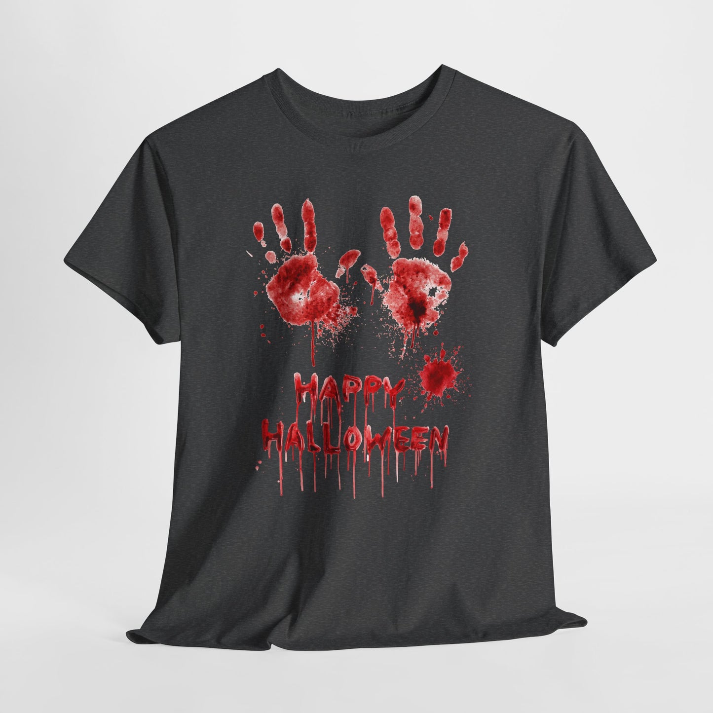 Happy Halloween - krwawe dłonie i horrorowy klimat