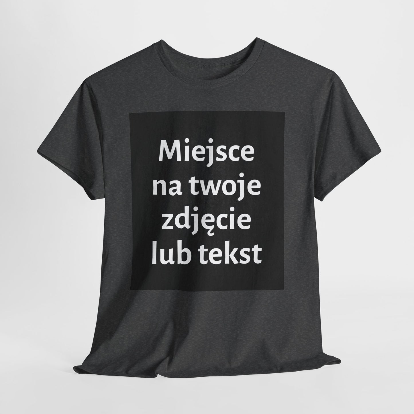 Personalizowana koszulka - przód i/lub tył - z naszą pomocą