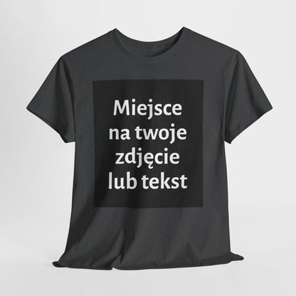 Personalizowana koszulka - przód i/lub tył - z naszą pomocą