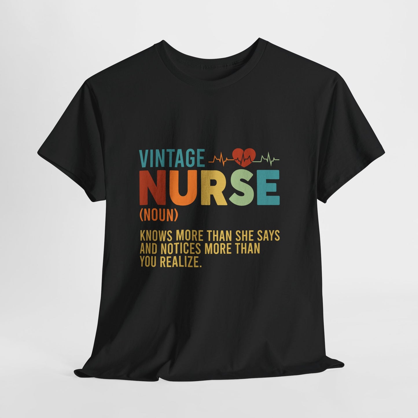 Vintage Nurse (rzeczownik) - medyczny klimat z sercem