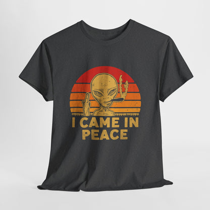 Przybywam w pokoju - I Came in peace – obcy w retro klimacie