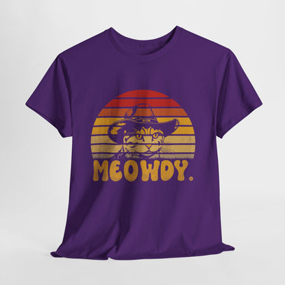 Meowdy - koci kowboj w stylu retro