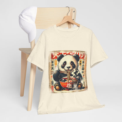 Panda i ramen - Anime retro vintage