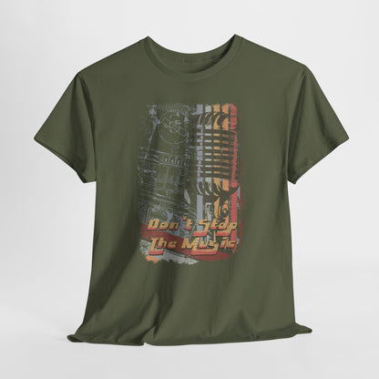 Koszulka retro vintage "Don't stop the music"