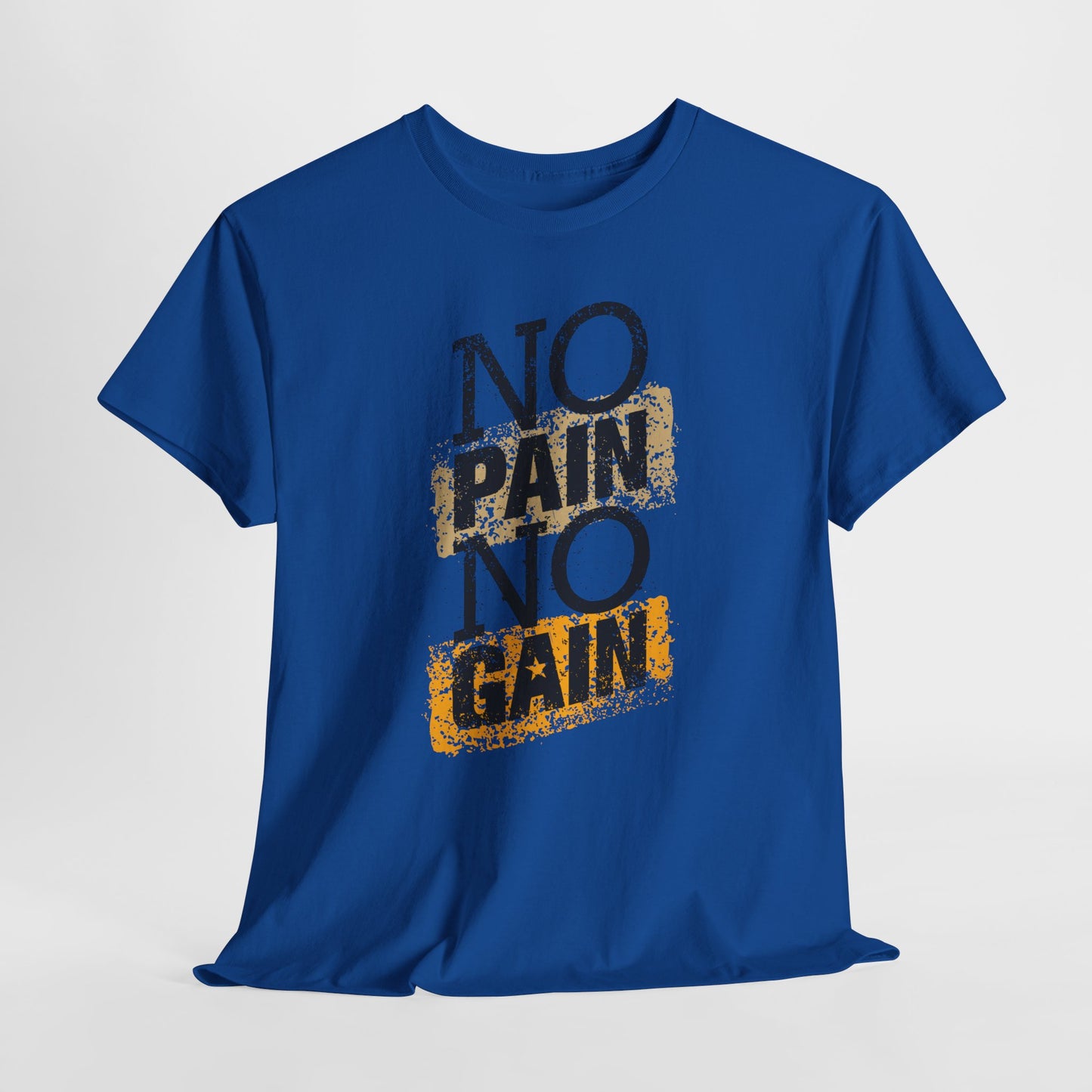 Koszulka No Pain No Gain - motyw treningowy