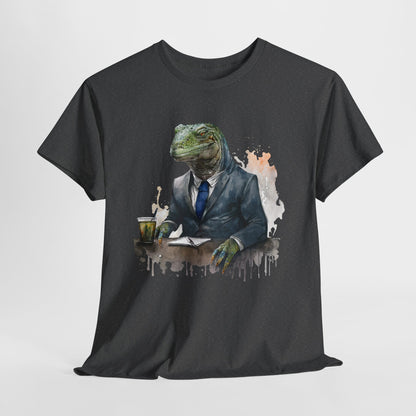 Reptilianin w garniturze - zimna krew w biznesie