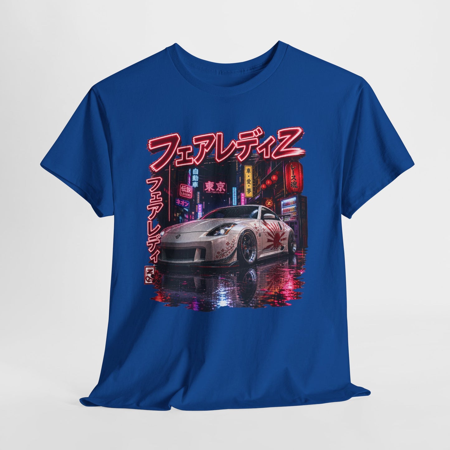 Nissan 350Z po zmroku