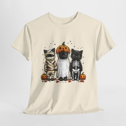 Kocia Banda na Halloween - mumia, duch i szkielet