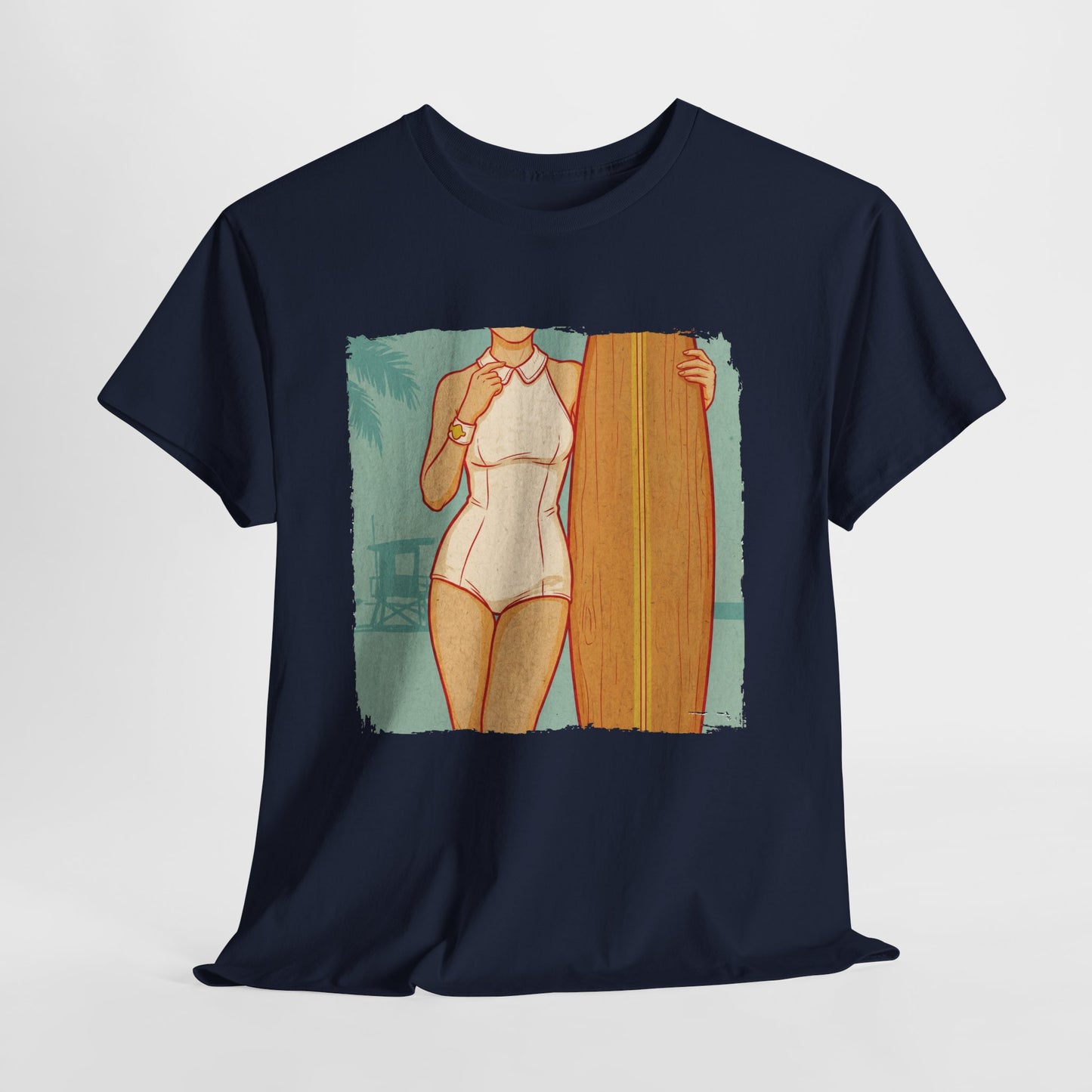 Sport Is Sexy: Surfing - retro deska i plażowy styl