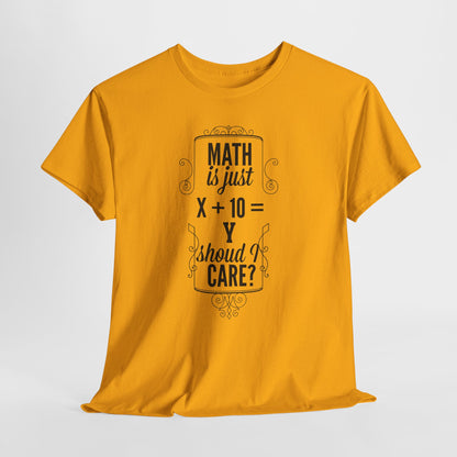 Matematyka to tylko x+10=y - powinienem się przejmować?