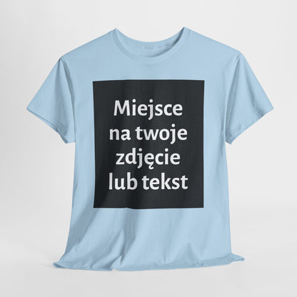 Personalizowana koszulka - przód i/lub tył - z naszą pomocą