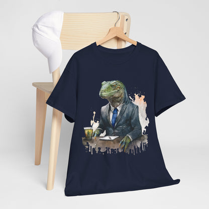 Reptilianin w garniturze - zimna krew w biznesie