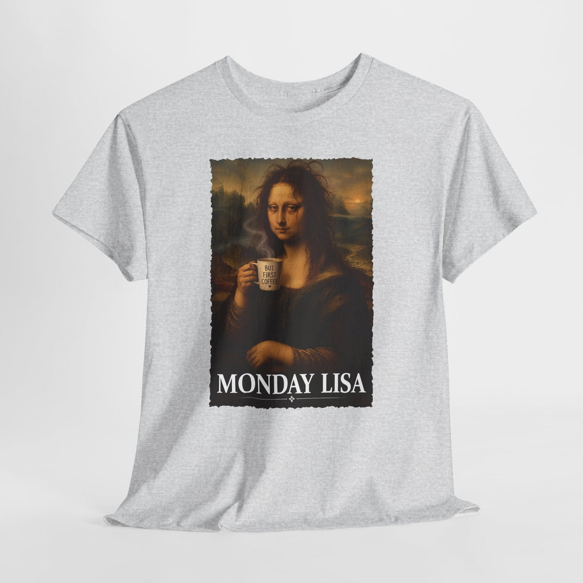 Monday Lisa - koszulka dla tych, co najpierw piją kawę