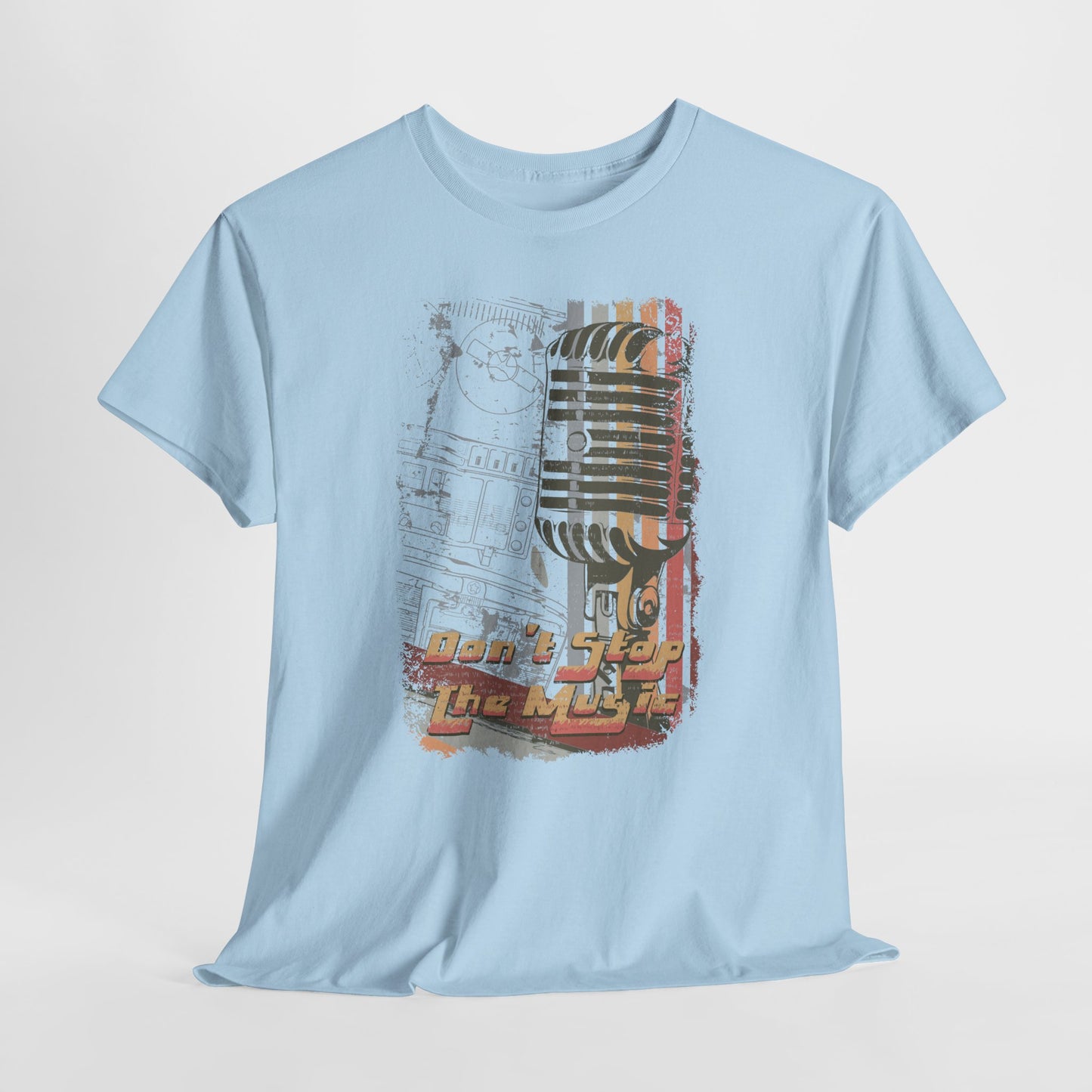 Koszulka retro vintage "Don't stop the music"