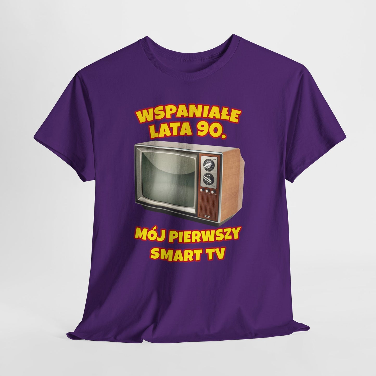 Mój pierwszy „smart TV” - wspaniałe lata 90. - koszulka retro