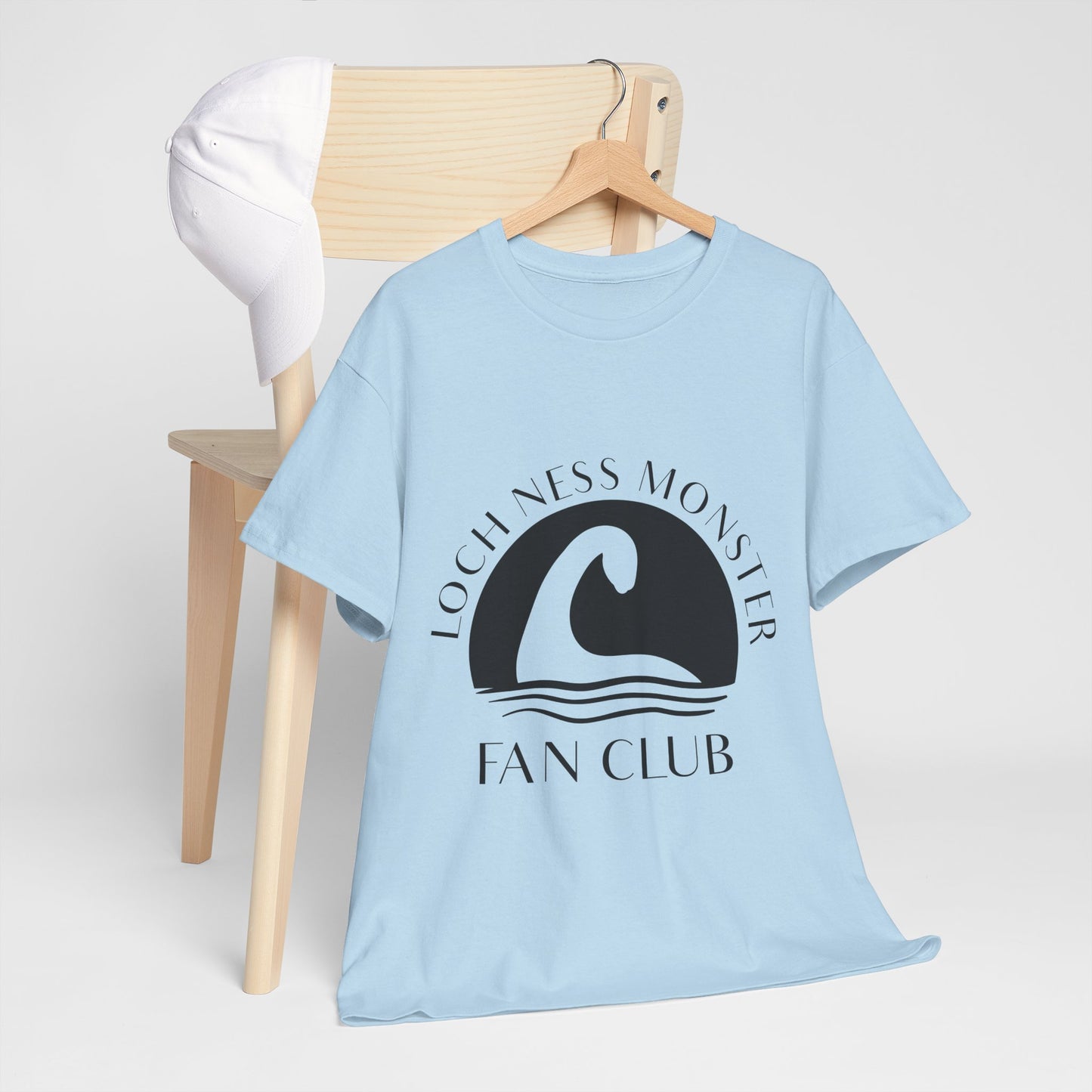 Fan Club potwora z Loch Ness – minimalistyczna koszulka fan klubu Nessie
