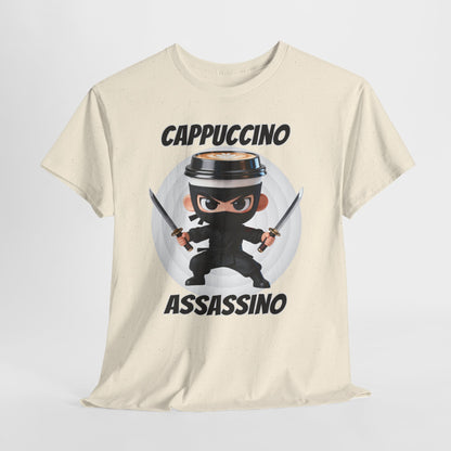 Cappuccino Assassino - koszulka z włoskim vibem - Italiano Brain Rot