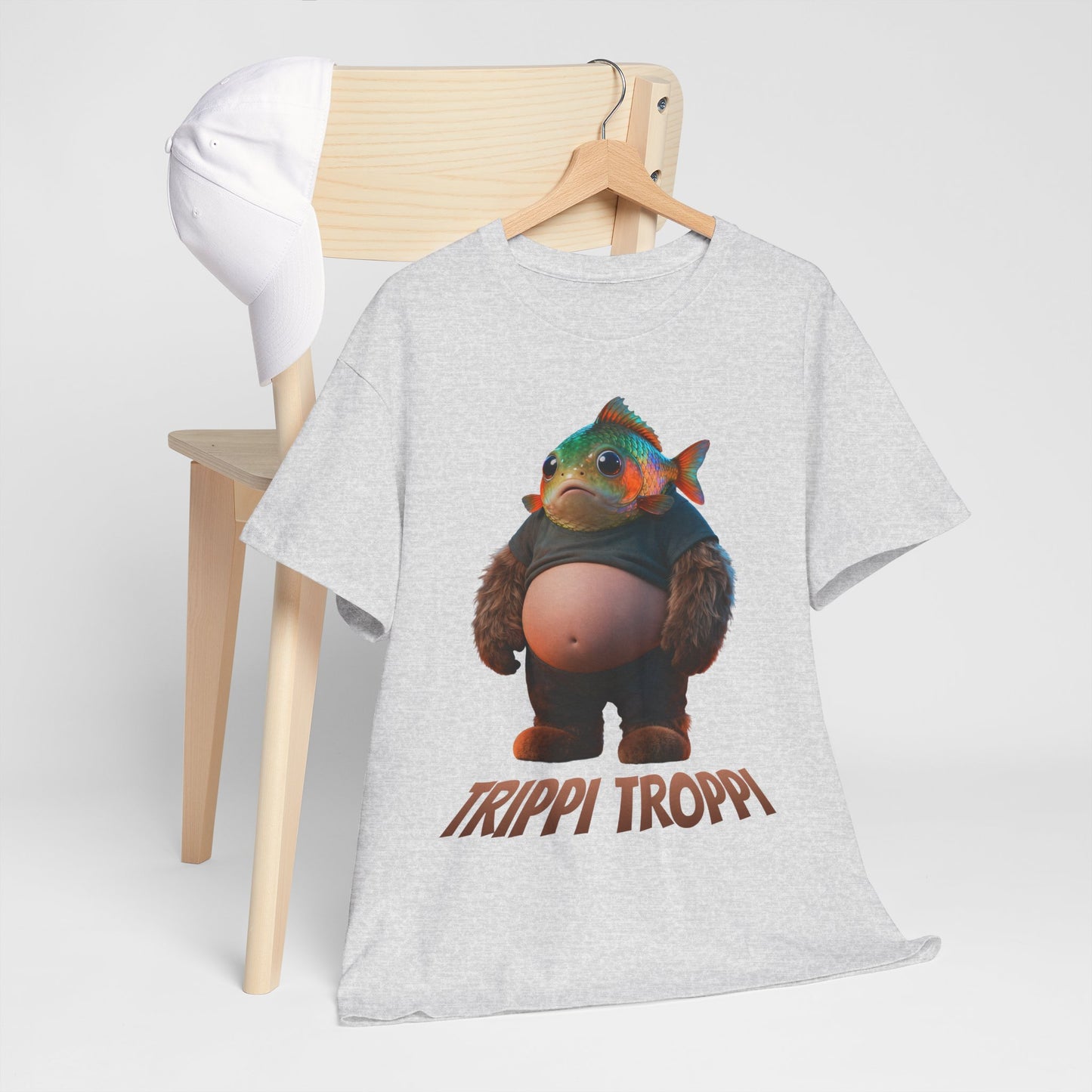 Trippi Troppi - rybia głowa, futrzasty vibe - Italiano Brain Rot