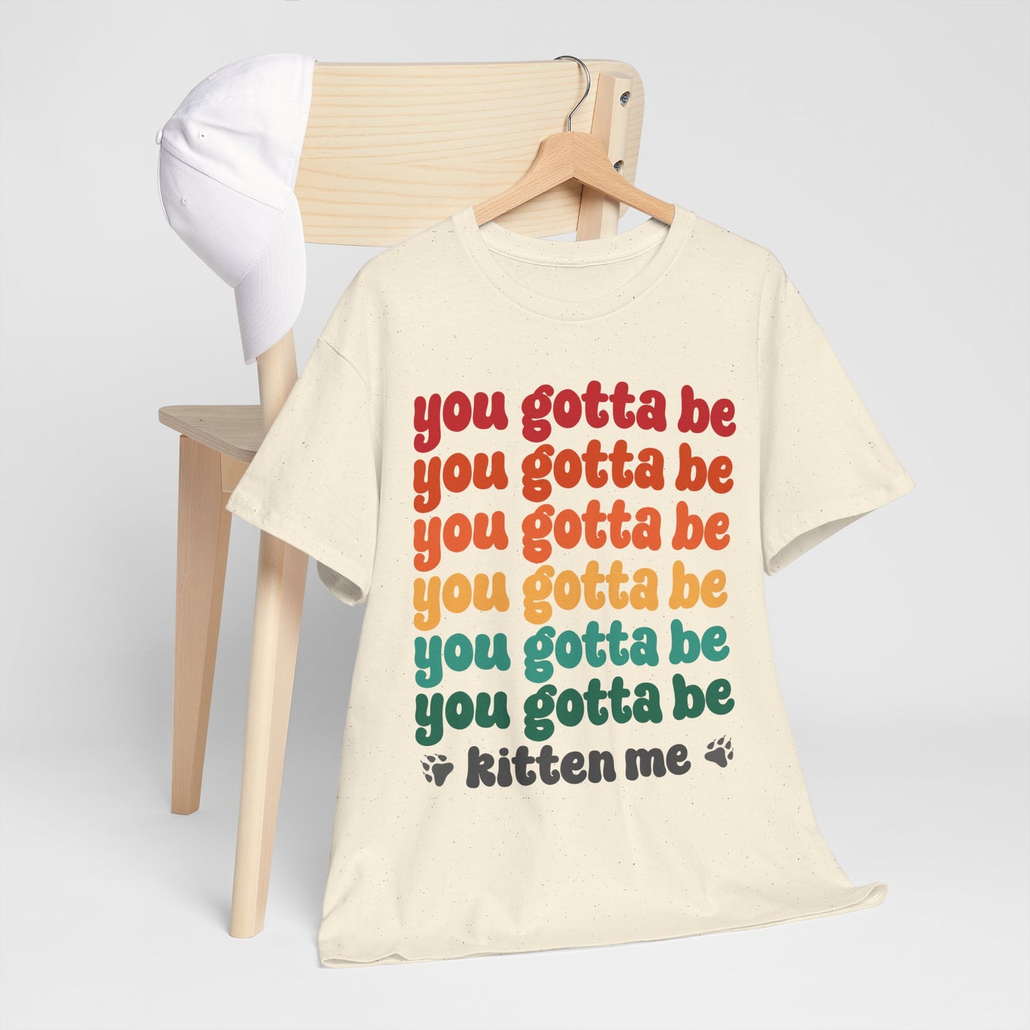 You Gotta Be… Kitten Me - koci tekst w retro kolorach