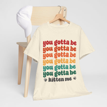 You Gotta Be… Kitten Me - koci tekst w retro kolorach