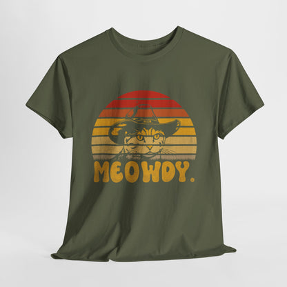 Meowdy - koci kowboj w stylu retro