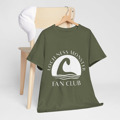 Fan Club potwora z Loch Ness – minimalistyczna koszulka fan klubu Nessie