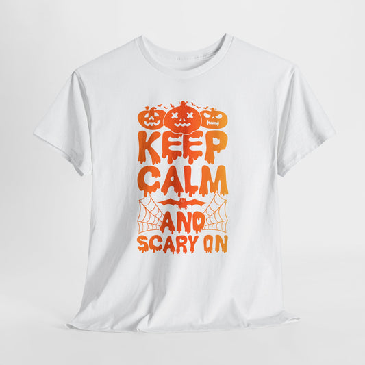 Keep Calm and Scary On - dynie na Halloween