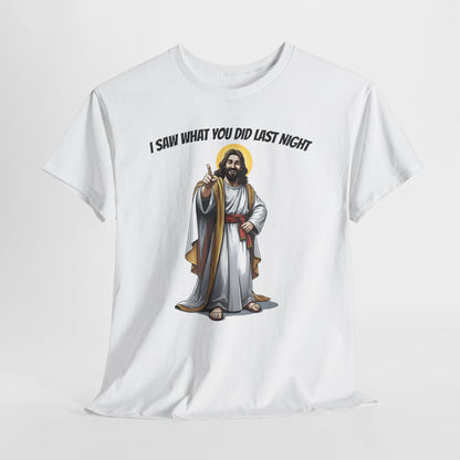 Widziałem co zrobiłeś zeszłej nocy... memiczny klimat z Jezusem