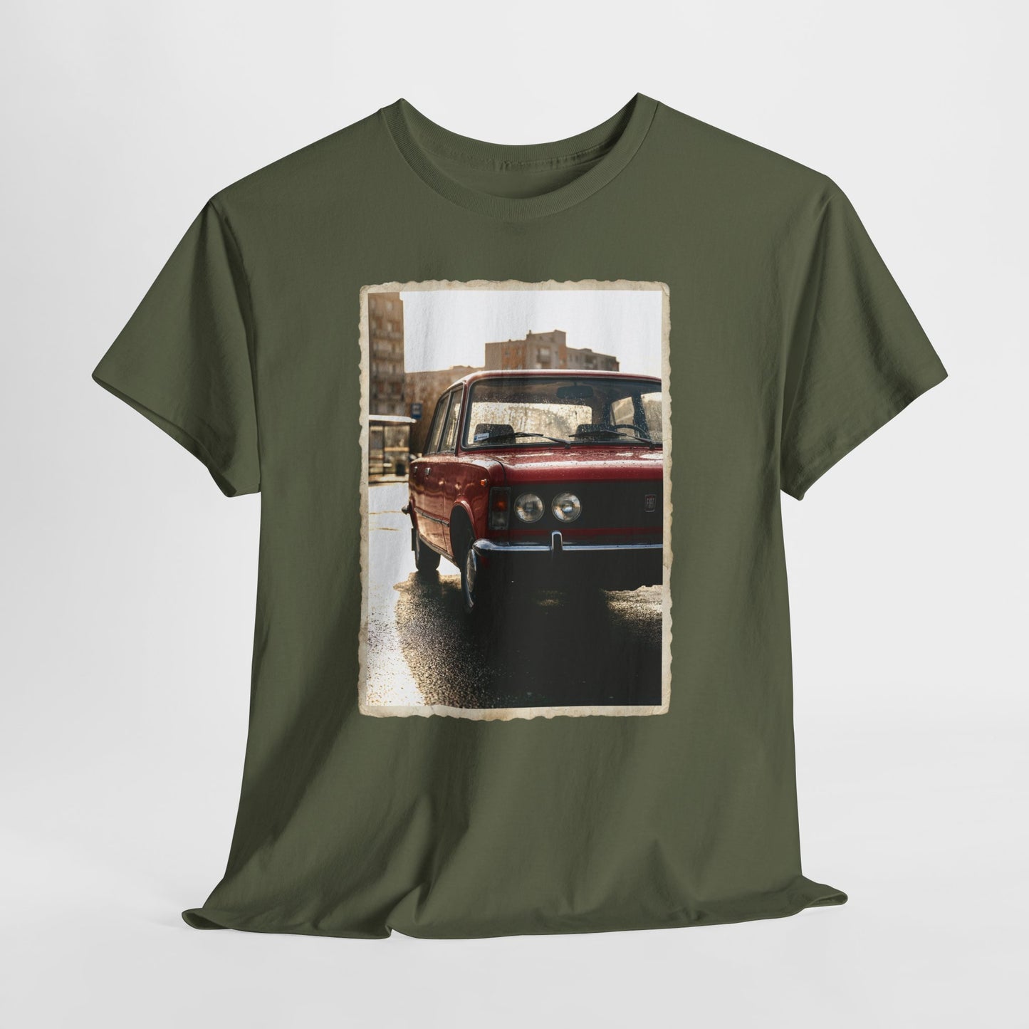 Duży Fiat 125p - Czerwony Klasyk
