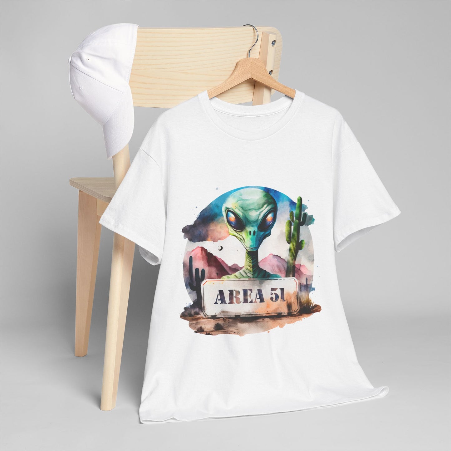 Area 51 - Strefa 51, Roswell – akwarelowy vibe