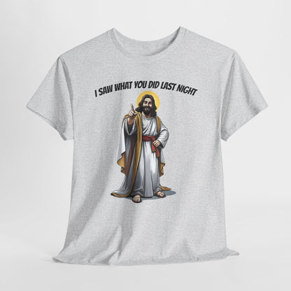Widziałem co zrobiłeś zeszłej nocy... memiczny klimat z Jezusem