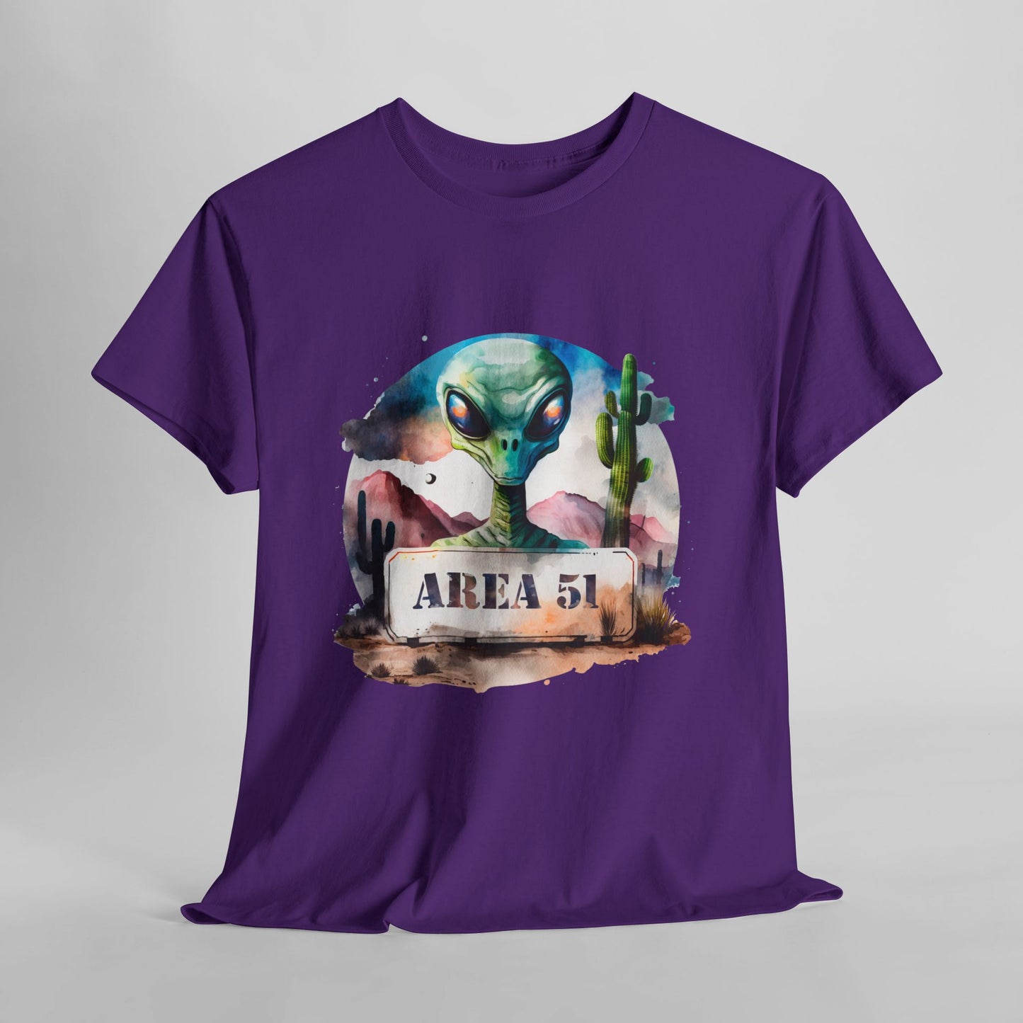 Area 51 - Strefa 51, Roswell – akwarelowy vibe