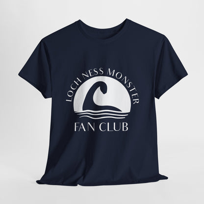 Fan Club potwora z Loch Ness – minimalistyczna koszulka fan klubu Nessie