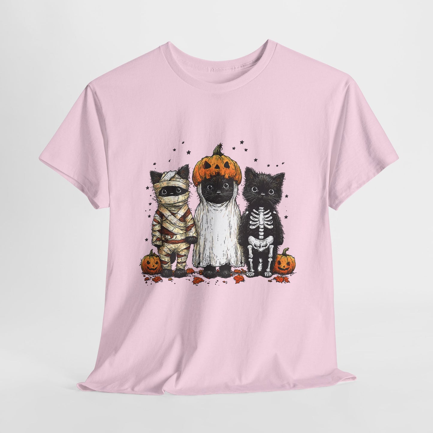 Kocia Banda na Halloween - mumia, duch i szkielet