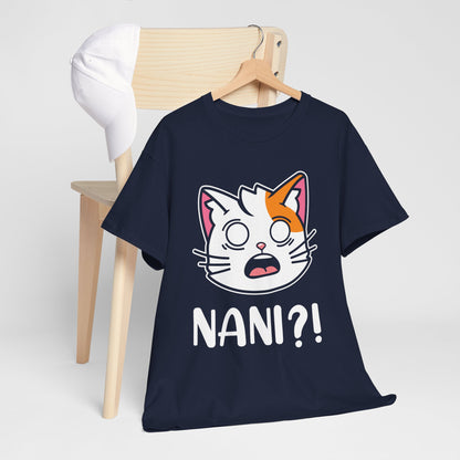 Koszulka NANI?! - zaskoczony kot anime NANI?!