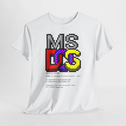 Retro Boot 1993 - koszulka komputerowa dla fanów MS-DOS