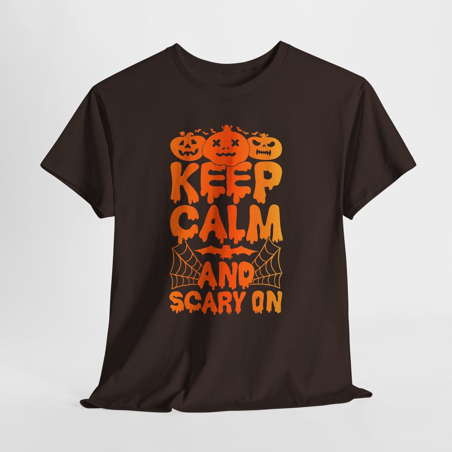 Keep Calm and Scary On - dynie na Halloween