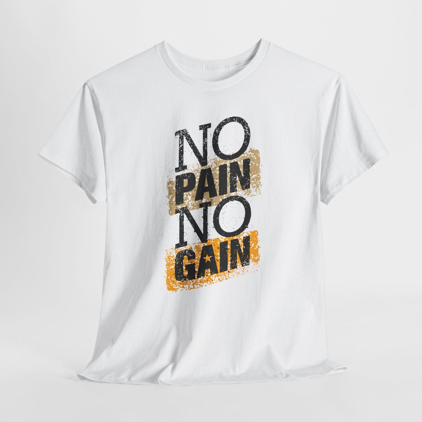 Koszulka No Pain No Gain - motyw treningowy