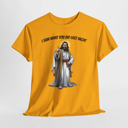 Widziałem co zrobiłeś zeszłej nocy... memiczny klimat z Jezusem