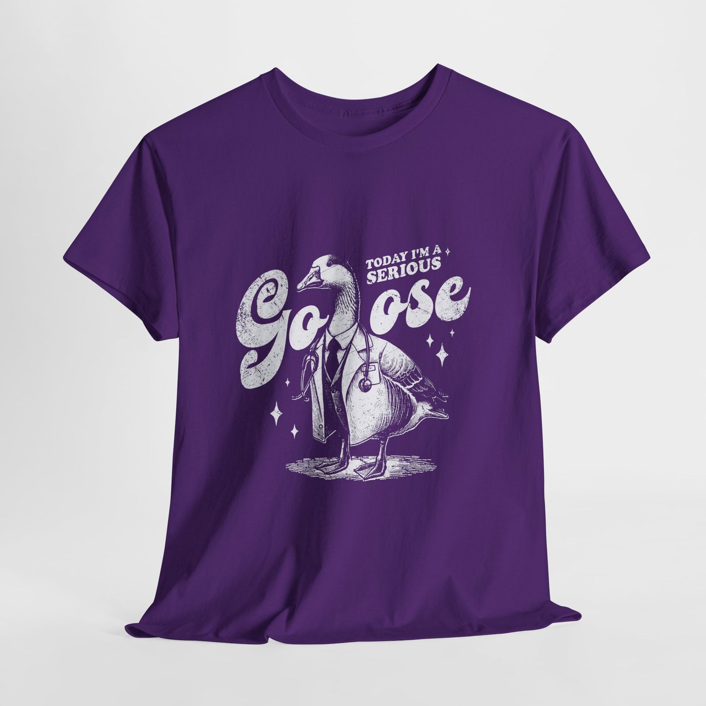 Today I'm a Serious Goose - gęś doktor