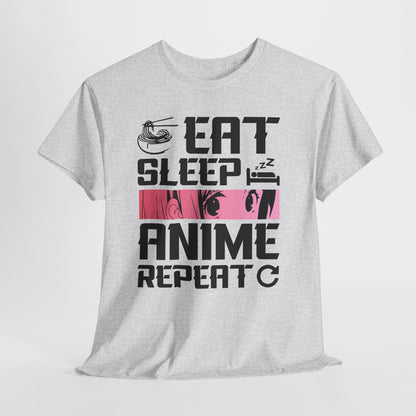 Eat Sleep Anime Repeat - idealny dzień - ramen i anime vibe