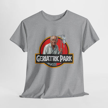 "Geriatric Park" – park geriatryczny parodia