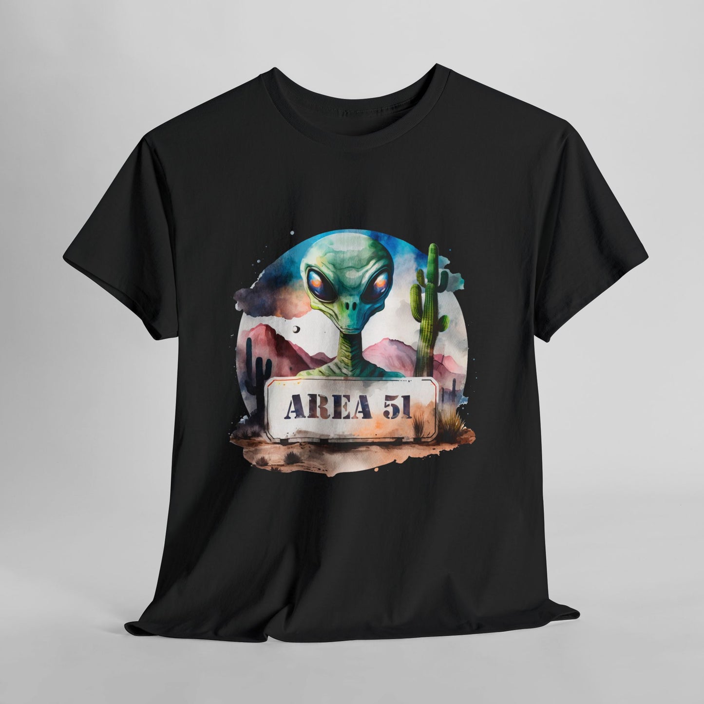 Area 51 - Strefa 51, Roswell – akwarelowy vibe