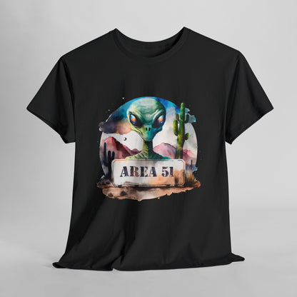 Area 51 - Strefa 51, Roswell – akwarelowy vibe