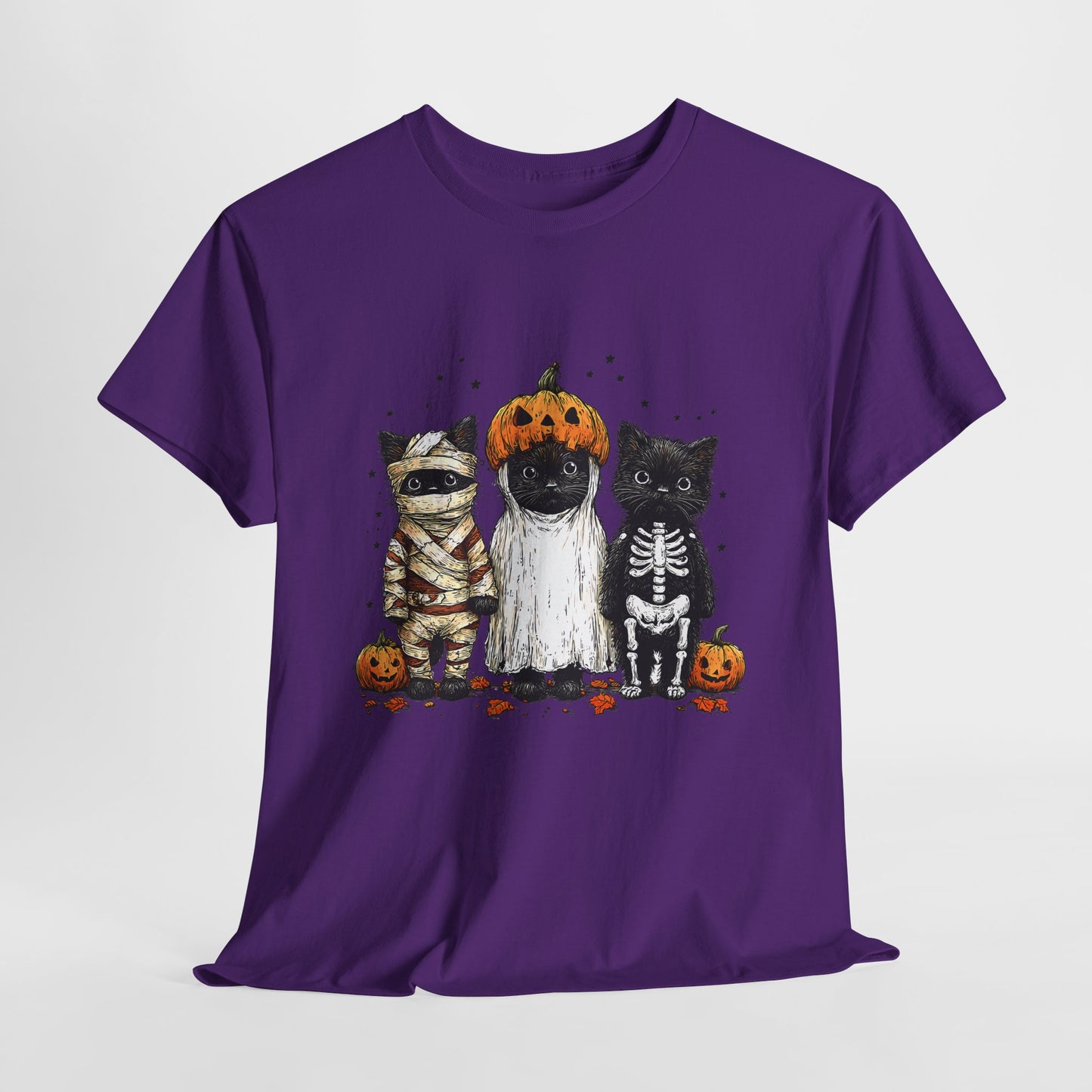 Kocia Banda na Halloween - mumia, duch i szkielet